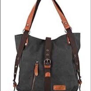 Shangri-La Canvas Shoulder Bag